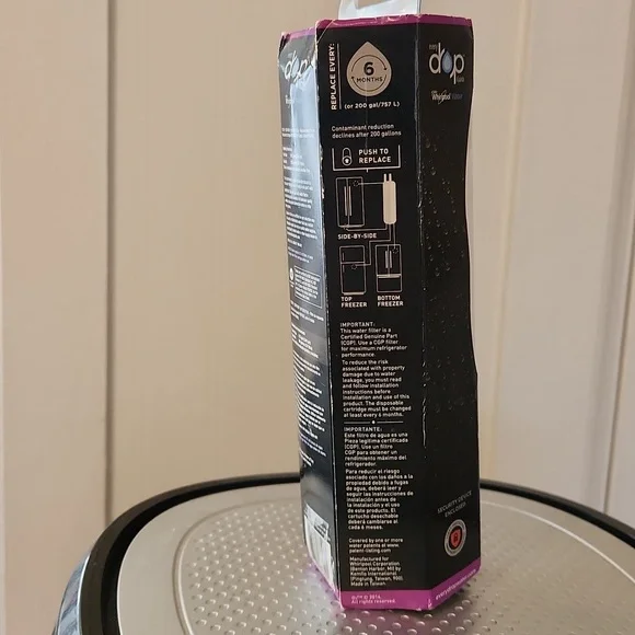 Everydrop by Whirlpool Ice and Water Refrigerator Filter 1, EDR1RXD1 - Picture 6 of 9